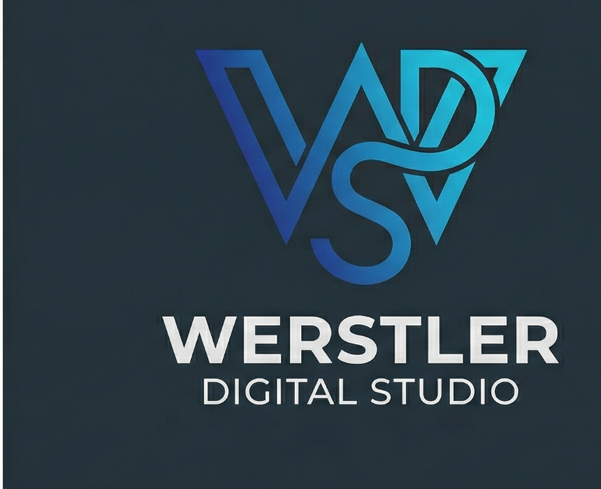 Werstler Digital Studio dark logo version
